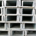 Bahagian saluran SS400 Hot Rolled Steel
